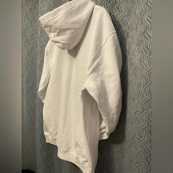 NWT Champion Powerblend Fleece Mens Long Sleeve Hoodie Big and Tall. 2XB. White - Picture 12 of 15